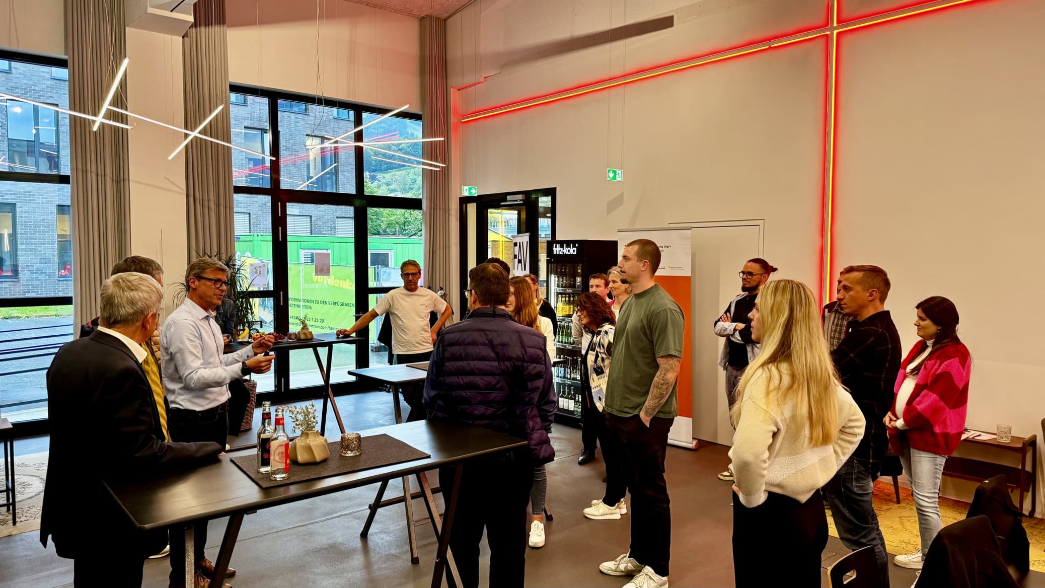 Jung führt Erfahren